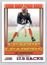 2025 Score League Leaders Trey Hendrickson #4 card