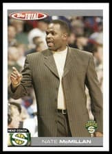 Nate Mcmillan 2004-05 Topps Total Base Set card