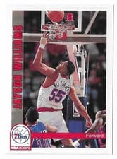 Jayson Williams 1992-93 Hoops Base Set card