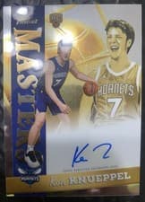 2025-26 Finest Masters Autographs Kon Knueppel #MA-KK card