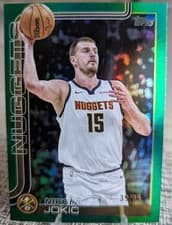 Nikola Jokic 2025 Topps card