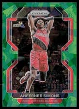 2021 2020 Panini Hoops Anfernee Simons #168