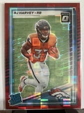 RJ Harvey 2025 Panini Donruss card