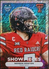 2025 Bowman University Best Bowman Showpieces Behren Morton #BS-8 card