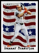 Gunnar Henderson 2025 Topps Archives Cyberstats card