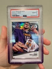 2024-25 Panini Prizm Black Manga Nikola Jokic #9 card