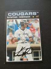 2020 Topps Heritage Minor League Kristian Robinson #116