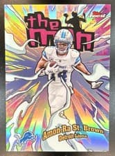 2025 Finest The Man Amon-Ra St. Brown #TM-15 card