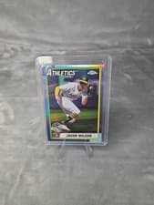 2025 Topps Chrome 1990 Topps Baseball Jacob Wilson #90CB-18 card