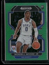 Wendell Moore Jr. 2022 Panini Prizm Draft Picks card