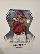 2021 Stadium Club Triumvirates Mike Trout #T-14
