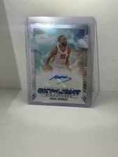 2024-25 Topps Chrome Sky-Light Signatures Mikal Bridges #SLS-MB card