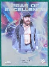 2026 Topps Chrome WWE Eras of Excellence Sami Zayn #ERA-16 card