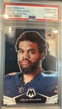 Caleb Williams 2024 Panini Mosaic Micro Mosaic card
