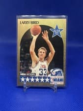 Larry Bird 1990-91 Hoops Base Set card