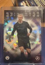 2025-26 Topps UEFA Club Competitions Epicenter Erling Haaland #EC-5 card
