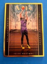 2024-25 Panini Noir Base Set Anthony Davis #219 card