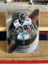 Jamal Anderson 2021 Panini Select Hidden Talents card