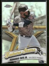 Fernando Tatis Jr 2020 Topps Chrome Future Stars card