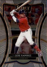 Jose Ramirez 2020 Panini Select card