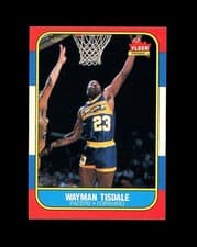 Wayman Tisdale 1986 Fleer card