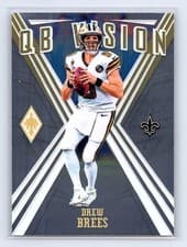 Drew Brees 2019 Panini Phoenix QB Vision card