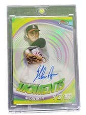 2025 Finest Moments Autographs Nolan Ryan #FMA-NR card