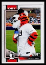 2026 Topps Mascots Autographs Paws #M-15 card