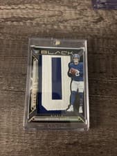 2025 Panini Black Sizeable Rookie Memorabilia Jaxson Dart #10 card