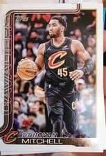 2025-26 Topps Flagship Real One Relics Donovan Mitchell #FRO-DM card