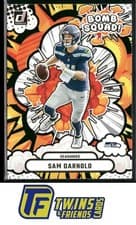 Sam Darnold 2025 Panini Donruss Bomb Squad card