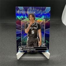 Stephon Castle 2024 Panini Donruss Optic My House card