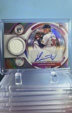 2025 Finest Rookie Autograph Relics Hurston Waldrep #RAJR-HW