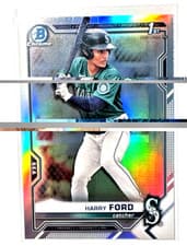2021 Bowman Draft Chrome Harry Ford #BDC-1