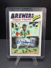 2025 Topps Shoebox Treasures Base Autographs Robin Yount #6A card