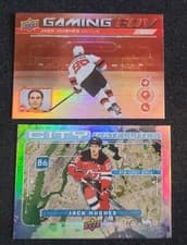 Jack Hughes 2024-25 Upper Deck Gaming FOV card