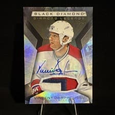 2025-26 Upper Deck Black Diamond Diamond Legends Vincent Damphousse #BDL-VD card