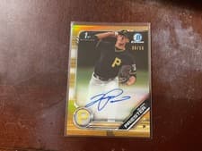 Quinn Priester 2019 Bowman Draft Chrome Picks Autograph card