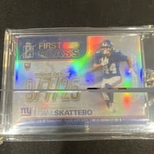 2025 Topps Signature Class First Class Cam Skattebo #FC-16 card