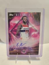 Saddiq Bey 2025-26 Topps Midnight Dark Matter Autographs card