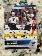 St. Louis Blues 2019 Topps Now NHL Stickers card