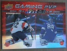2024-25 Upper Deck Gaming PVP Sergei Bobrovsky / Andrei Vasilevskiy #GPVP-14 card