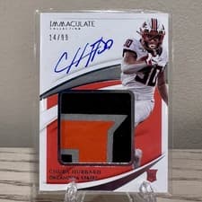 2021 Panini Immaculate Chuba Hubbard Collegiate Collection