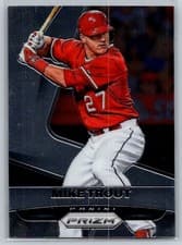 Mike Trout 2015 Panini Prizm card