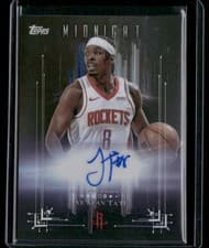 2025-26 Topps Midnight Dark Marks Signatures Jae'Sean Tate #DM-JT card