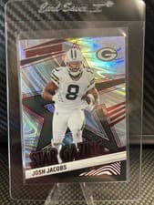 2025 Panini Revolution Star Gazing Josh Jacobs #22 card