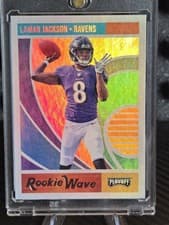2018 Panini Playoff Rookie Wave Lamar Jackson #7