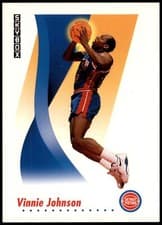 Vinnie Johnson 1991-92 SkyBox Base Set card