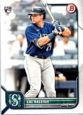 Cal Raleigh 2022 Bowman card