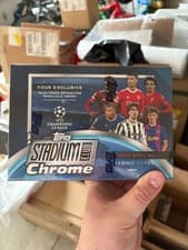 Mega Box 2021 Topps Chrome UEFA Champions League card